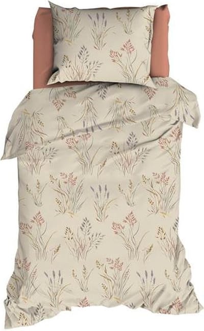 Romanette Farini Dekbedovertrek - Eenpersoons - 140x200/220 cm - Beige