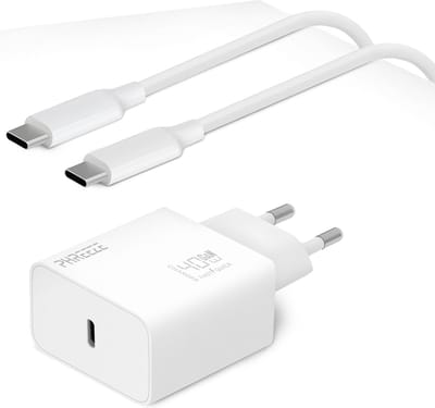 Usb C Adapter + usb C naar usb C Kabel - 1 Meter - 40w Snellader - Super Fast Charger