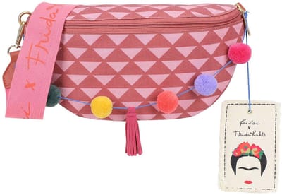 Fritzi aus Preußen schoudertas Fritzi x Frida Kahlo Bum Bag Limited Geo roze
