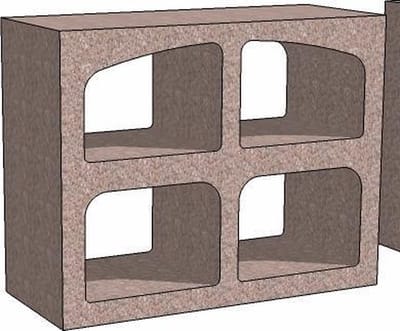 Tradivin Wijnnissen Argexbeton CLASSIC - 24 Flessen - eenvoudig stapelbaar