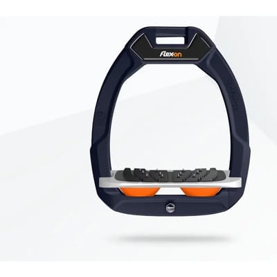 Veiligheid stijgbeugels Incliné Ultra Grip Aluminium/Grijs/Oranje Flex-On Safe-On