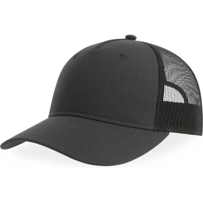 Atlantis Headwear Zion Cap AT107 - Dark Grey/Black - One size