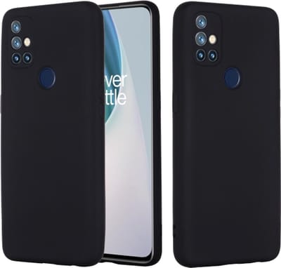 Silicone hoesje Geschikt voor: OnePlus Nord N10 -  zwart