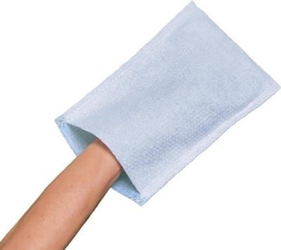 Washandjes Airlaid wegwerp Waterdichte wegwerphandschoenen voor reiniging en hygiëne van patiënten badhandschoenen. washandjes wegwerp