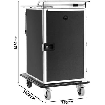 GGM Gastro Bankettwagen - Gekühlt - 12x GN 2/1