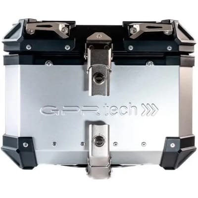 Top case motorfiets van aluminium met specifieke plaat inbegrepen GPR Tech Royal Enfield Himalayan 410 2017/2023