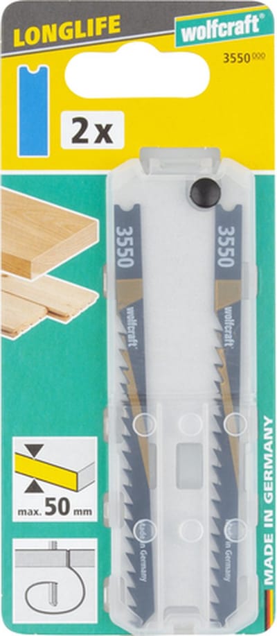 wolfcraft - Decoupeerzaagblad HCS, U-schacht - 3550000