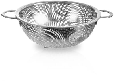 Orion Anett Serie - Roestvrijstalen Keuken Cedzak - 20,5 cm - Praktische Handvatten - Stabiele Voetjes