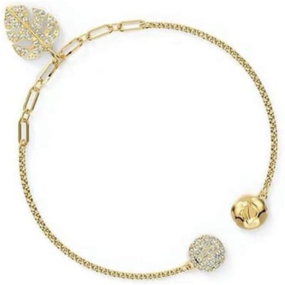 Swarovski Blad Armband Dames armbanden Goud 5528850 Box,S beige