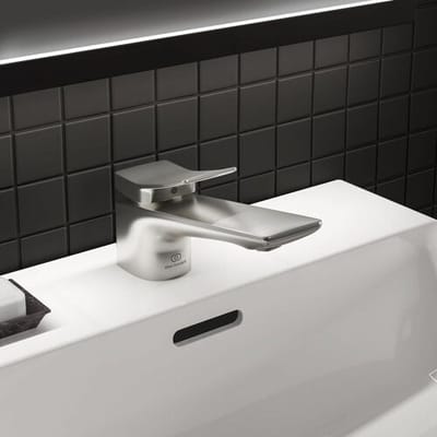 Ideal Standard basin mixer spout 13.2 cm, with drain BC753GN