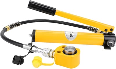 Krachtige Hydraulische Dommekracht Set met Pomp voor Zware Constructie en Techniek