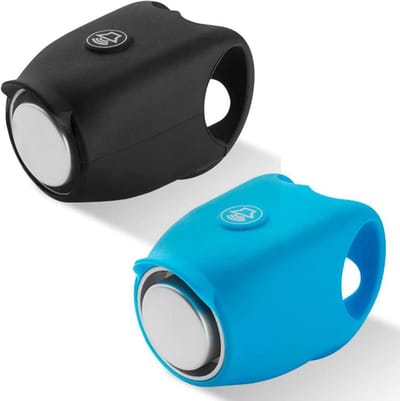 Oneay Super Bike Horn 120 dB, Premium Luide Fietshoorn, Regenbestendig, Fietsbel voor op het Stuur, Siliconen Hoes, 6 Geluidsstanden