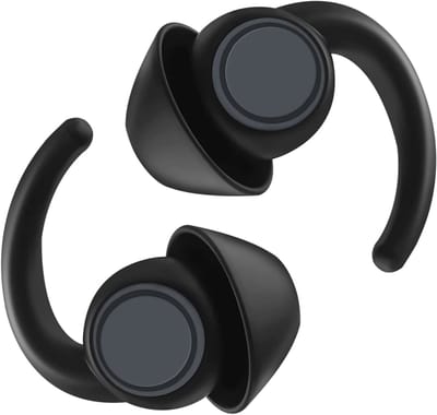 Luxyana® Allround Earplugs - Oordopjes met Geluidsdemping voor Slapen, Festival en Reizen - Alternatief voor Loop Earplugs - Zwart