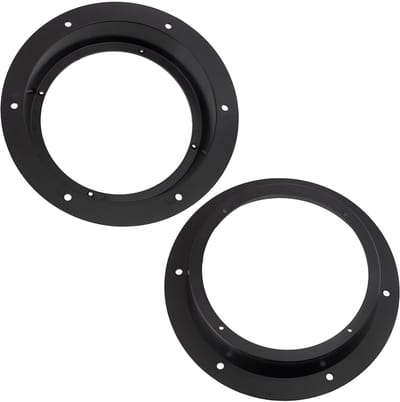Dailygoods - Set van 2 autoluidspreker adapters - Ø165 mm - Ideaal voor VW en Audi modellen - Hoogwaardige bevestiging - Muziekgenot - Perfecte pasvor...