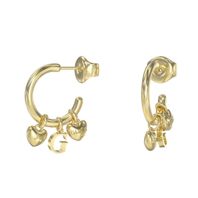 Guess Jewellery JUBE06198JWYGT-U Oorbellen Goudkleurig