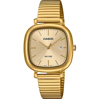 Casio Casio Collection LTP-B166G-9AVEF Horloge - Staal - Goudkleurig - Ø 30 mm
