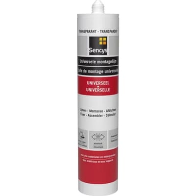 Sencys Polymeer Lijm En Voeg Transparant 290ml