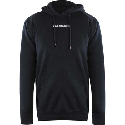 Love Moschino Dames/dames Logo Hoodie (Zwart)