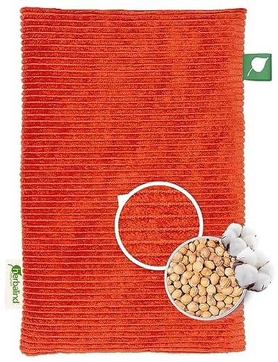 Robuust Kersenpitkussen Corduroy 30 x 20 cm - Warmte- en Koudekussen voor Volwassenen en Kinderen - 100% Öko-Tex Katoen