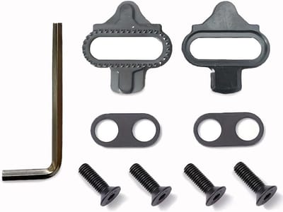 9-delige Fiets Cleats Set voor Racefietsen, Inclusief Sleutel en Pedal Locking Plate voor Binnen- en Buitensport