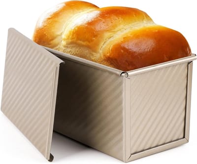 Brood Pan Met Deksel - Toast Box Mold - Brood Bakken - Dubbele Ventilatie Ontwerp