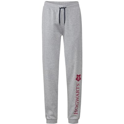 Lidl Heren joggingbroek met print op het been (Grijs, S)