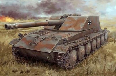 Trumpeter Modelbouwpakket Militaire voertuigen - 63523 German Rhm.-Borsig Waffentrager Plastic - 1:35 - Modelbouw