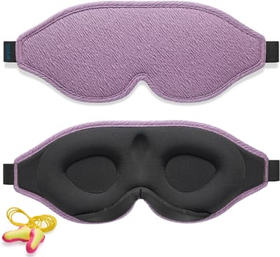 Eye Mask Sleep - Masque de nuit Femme & Homme - Paars