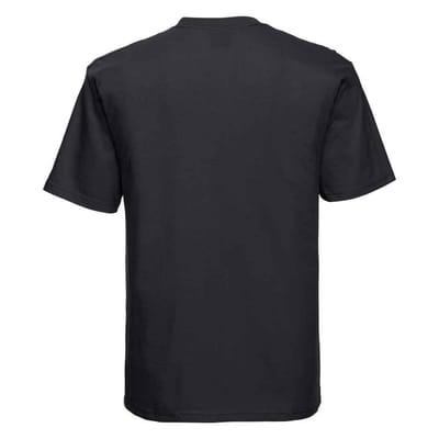 Russell Heren Ringspun Cotton Classic T-shirt (Zwart)
