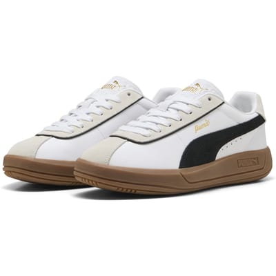 PUMA Puma Club Klassika Dames Sneakers - PUMA White-PUMA Black-Warm White