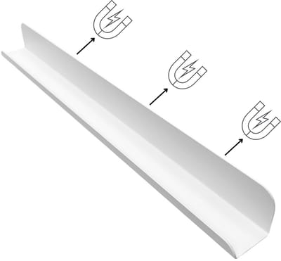 Hoya living - Magneetbord plankje - Wit 28cm - Magnetisch - magneetbord accessoire