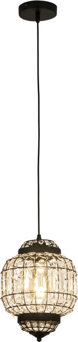 Lumidora Hanglamp 74745 - MO - E27 - Zwart - Metaal - ⌀ 23 cm