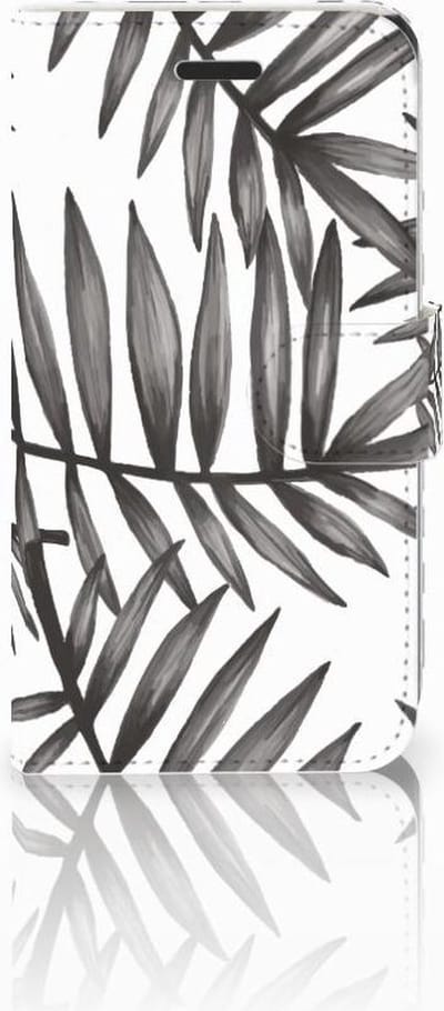 Samsung Galaxy Xcover 3 | Xcover 3 VE Hoesje Leaves Grey