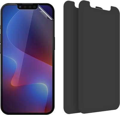 kwmobile 3x Beschermfolie voor Apple iPhone 17e / iPhone 16e / iPhone 14 / iPhone 13 Folie – Schermbeschermer Privacy Screen Protector – Privacyfolie voor smartphones
