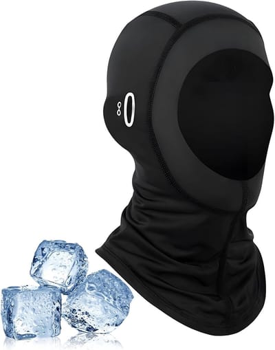 Ademende Zomer Balaclava voor Mannen en Vrouwen - UV Bescherming, Koeling en Elastisch voor Fietsen en Motorrijden Buitenactiviteiten