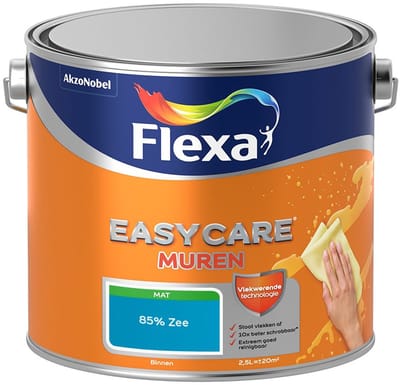 Flexa - Easycare Muren - 85% Zee - Mengverf - 2,5 L