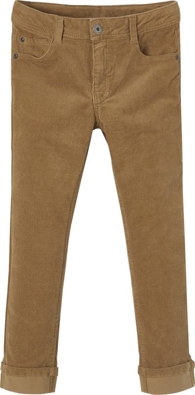 Vertbaudet De slim fluwelen jongensbroek