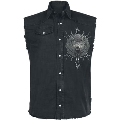 Spiral Bodywarmer - Valhalla - Sleeveless Worker - M tot 4XL - voor Mannen - zwart