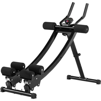 Machine d'entraînement abdominal Équipement Salle de sport à domicile Entraîneurs abdominaux Core Double rail