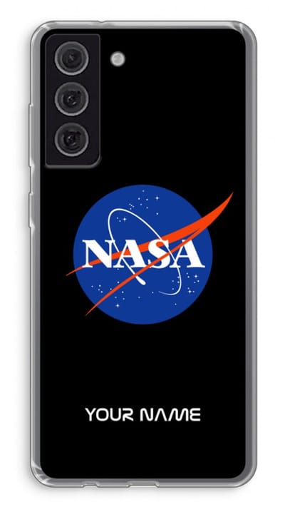 Gepersonaliseerd - Case Company® - Hoesje geschikt voor Samsung Galaxy S21 FE hoesje - NASA - Soft Cover Telefoonhoesje - Bescherming aan alle Kanten en Schermrand