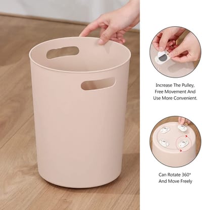 Zelfklevende Meubelwielen - Mini Draaibare Wielen met 360 Graden Rotatie - Set van 8 Stuks voor Meubels en Decoratie