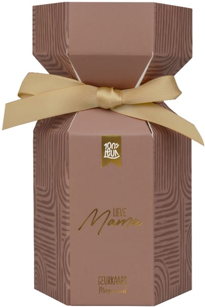 100%LEUK - Geurkaars in cadeauverpakking - Mama