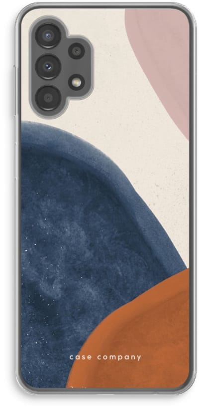 Case Company® - Hoesje geschikt voor Samsung Galaxy A13 4G hoesje - Geo #1 - Soft Cover Telefoonhoesje - Bescherming aan alle Kanten en Schermrand