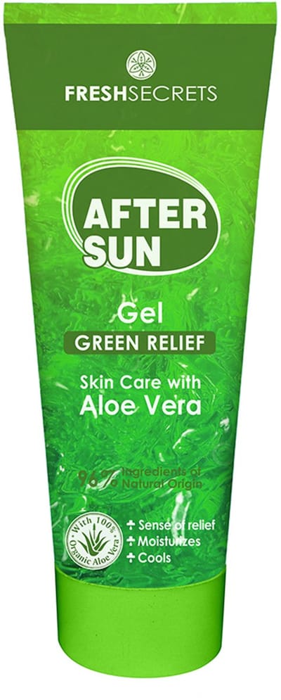 Fresh Secrets After Sun Gel Green Relief met Aloë Vera 100ml Mini/Reis