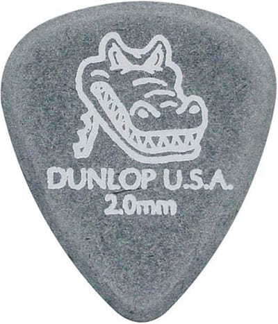 Dunlop - 417-R-200 - Plectra 2.00 mm Zwart Voor Elektrische Gitaar Speelset - 72-Pack