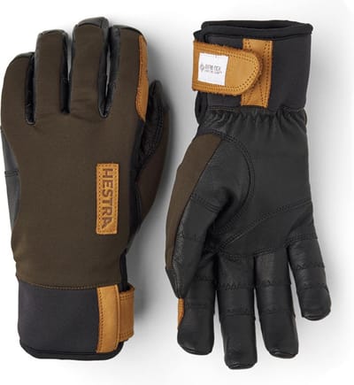 Hestra Ergo Grip Active Wool Terry, handschoenen, donkergroen/zwart