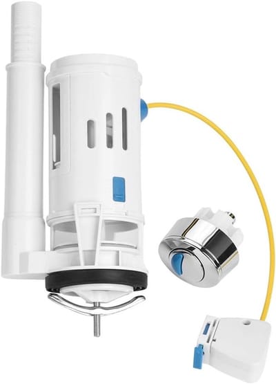 Dubbele Toilet Spoelknop Ventiel voor Waterreservoir - Efficiënte Afvoer en Spoeloplossing voor Toiletten