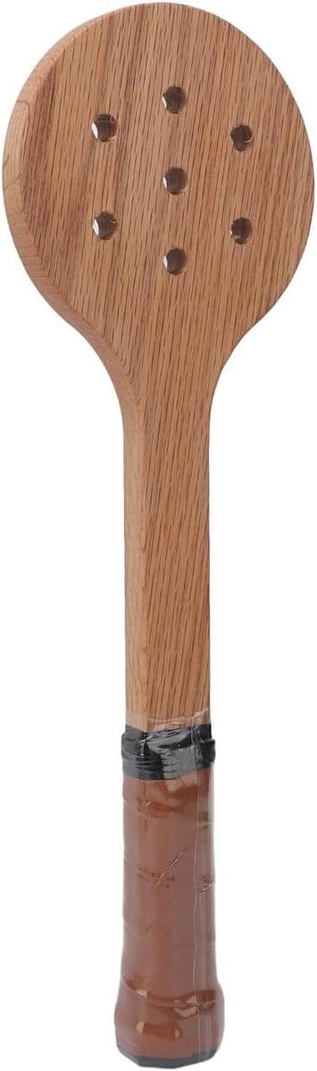 Houten Tennisracket - Trainingshulp - Swing Verbeteren - Sweet Spot Beheersing - 53 cm - Natuurlijk Hout