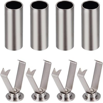 Dailygoods - 20 Stuks Touw Stoppers Legering voor Schoenveters en Trekkoorden
