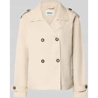 regular fit trenchcoat-jack met reverskraag model 'HANNAH'
